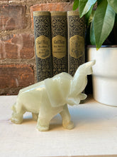 Load image into Gallery viewer, Onyx Alabaster Marble Elephant