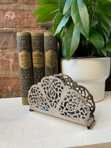 Vintage EP Metal Napkin Holder