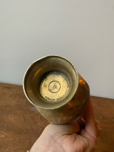 Load image into Gallery viewer, Exceptionally Crafted Vintage Etched Brass Turkish Coffee Pot Carafe