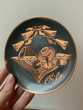 Load image into Gallery viewer, Small Vintage Copper Etched Dish from Chilli