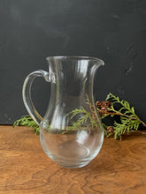 Load image into Gallery viewer, Pretty Glass Pitcher Vase