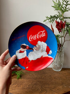 Santa Coca-Cola Plate