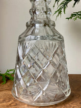 Load image into Gallery viewer, Gorgeous Heavy Cut Crystal Decanter