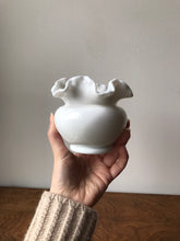 Load image into Gallery viewer, Lovely Vintage Milk Glass Vase