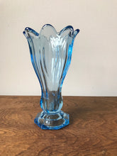 Load image into Gallery viewer, Lovely Light Blue Glass Vase