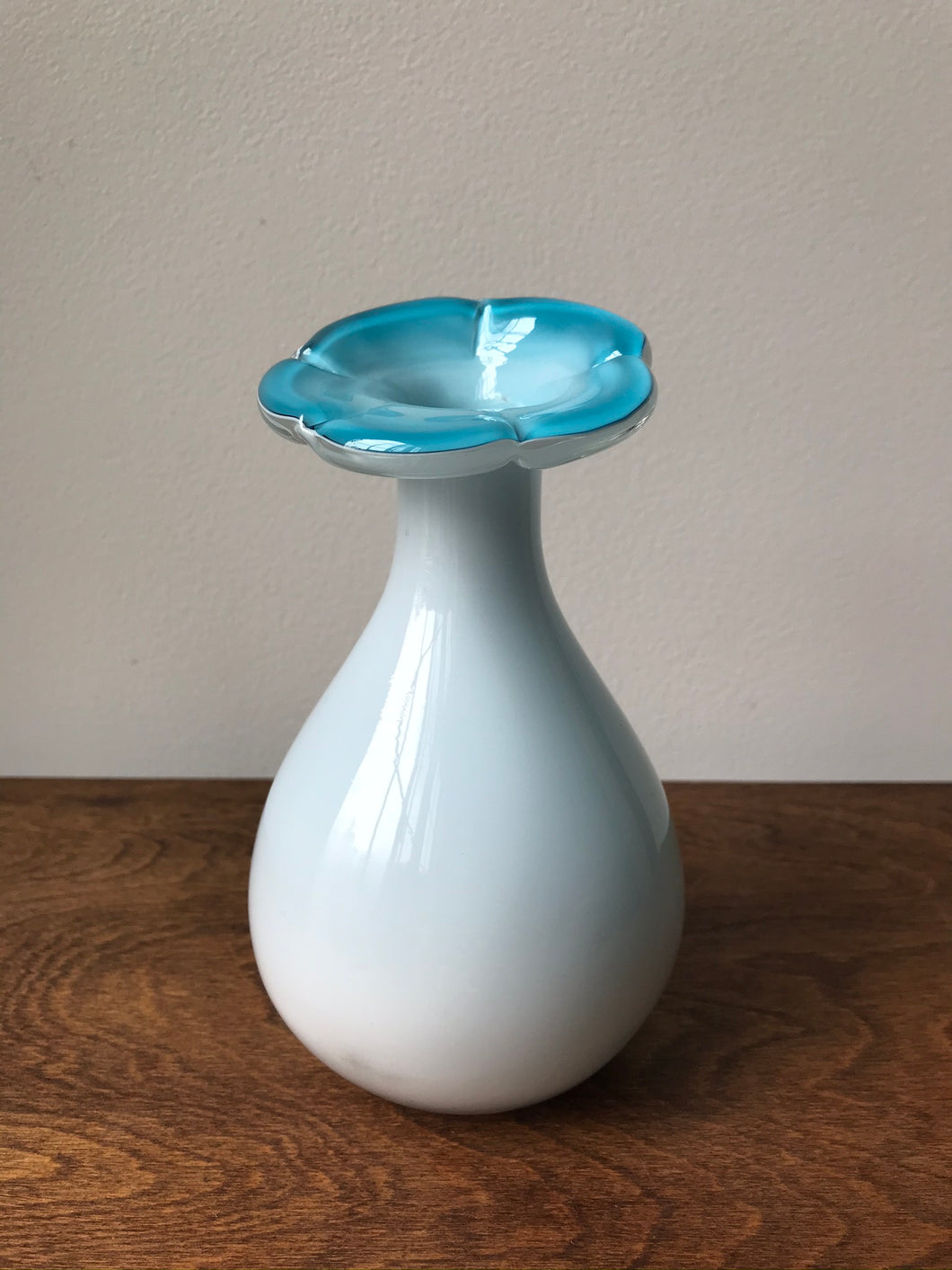 Blue And White Flower Vase