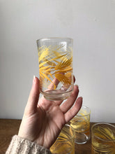 Load image into Gallery viewer, Fantastic Vintage Yellow Wheat Juice Cups (Set of 5)