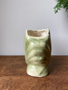 Green Shell Vase