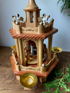 Midcentury Vintage Authentic German Christmas Pyramid