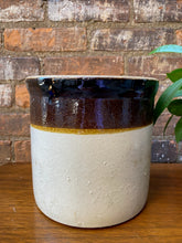 Load image into Gallery viewer, Vintage 2 Gallon Two Toned Stoneware Crock