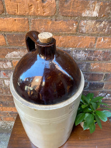 Vintage 5 Gallon Stoneware Moonshine Jug