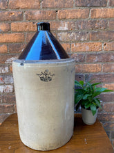 Load image into Gallery viewer, Vintage 5 Gallon Two Toned Crown Stoneware Jug