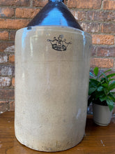 Load image into Gallery viewer, Vintage 5 Gallon Two Toned Crown Stoneware Jug