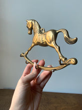Load image into Gallery viewer, Vintage Brass Equestrian Key Holder