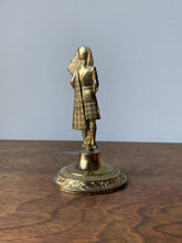 Load image into Gallery viewer, Vintage Brass Bagpiper Bell (wow!)