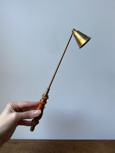 Load image into Gallery viewer, Stunning Vintage Brass Candle Snuffer
