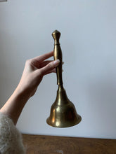 Load image into Gallery viewer, Large Vintage Brass Bell