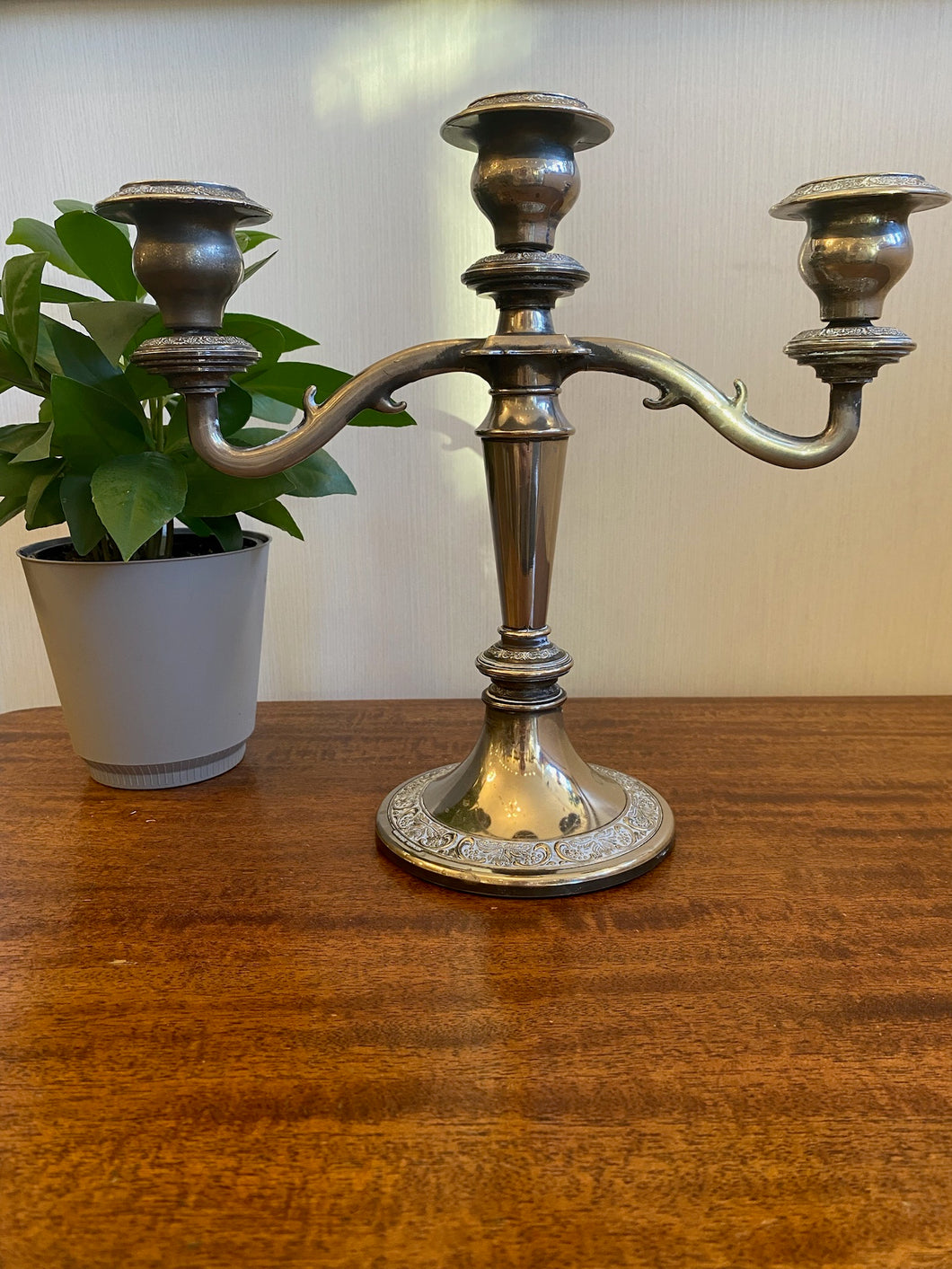 Vintage Silver Candelabra