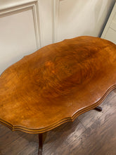 Load image into Gallery viewer, Elegant Vintage Burled Mahogany Side Table / Hall Table