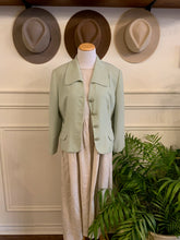 Load image into Gallery viewer, Soft Sea Green Button Up Jacket