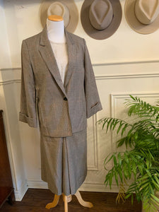 “80s-Edwardian” Two Piece Suit