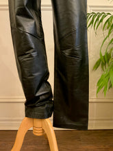 Load image into Gallery viewer, Killer Black Pleather Pants