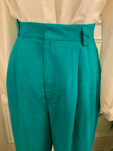 Load image into Gallery viewer, Amazing Vintage Teal Trousers