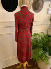 Load image into Gallery viewer, Red Leopard Print Dress (Size Small)