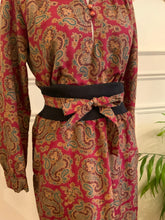 Load image into Gallery viewer, Red Paisley Dress