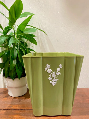 Awesome Vintage Acocado Green Waste Bin