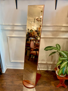 MCM Style Heavy Tall Standing Mirror