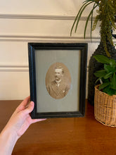 Load image into Gallery viewer, Framed Antique Photo of Man