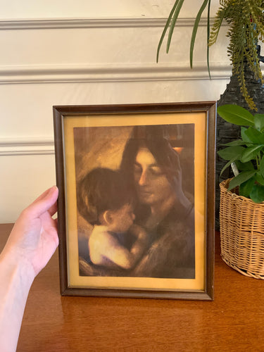 Framed Print of Mother and Child