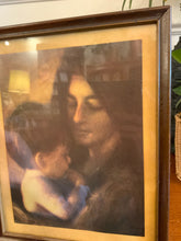 Load image into Gallery viewer, Framed Print of Mother and Child
