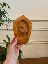 Load image into Gallery viewer, Hand Carved with Inlay Madonna and Child Wall Hanging