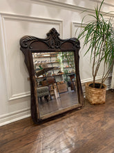Load image into Gallery viewer, Vintage Heavy Wood Mirror