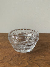 Load image into Gallery viewer, Sparkly Small Cut Glass Bowl