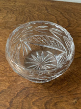 Load image into Gallery viewer, Sparkly Small Cut Glass Bowl