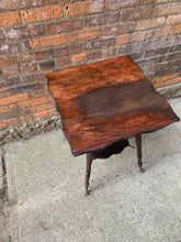Load image into Gallery viewer, Beautiful Side table with Delicate Claw Foot Legs and Rich Rustic Top