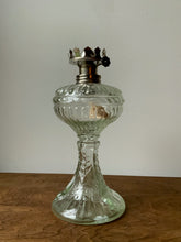 Load image into Gallery viewer, Heavy Glass Kerosene Lamp with Wick