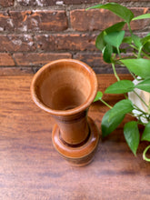 Load image into Gallery viewer, Vintage Wood Carved Vase