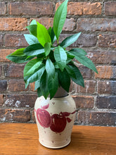 Load image into Gallery viewer, Vintage Farmhouse Folk Apple Vase