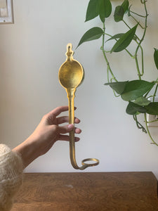 Vintage Brass Wall Hanging Sconce