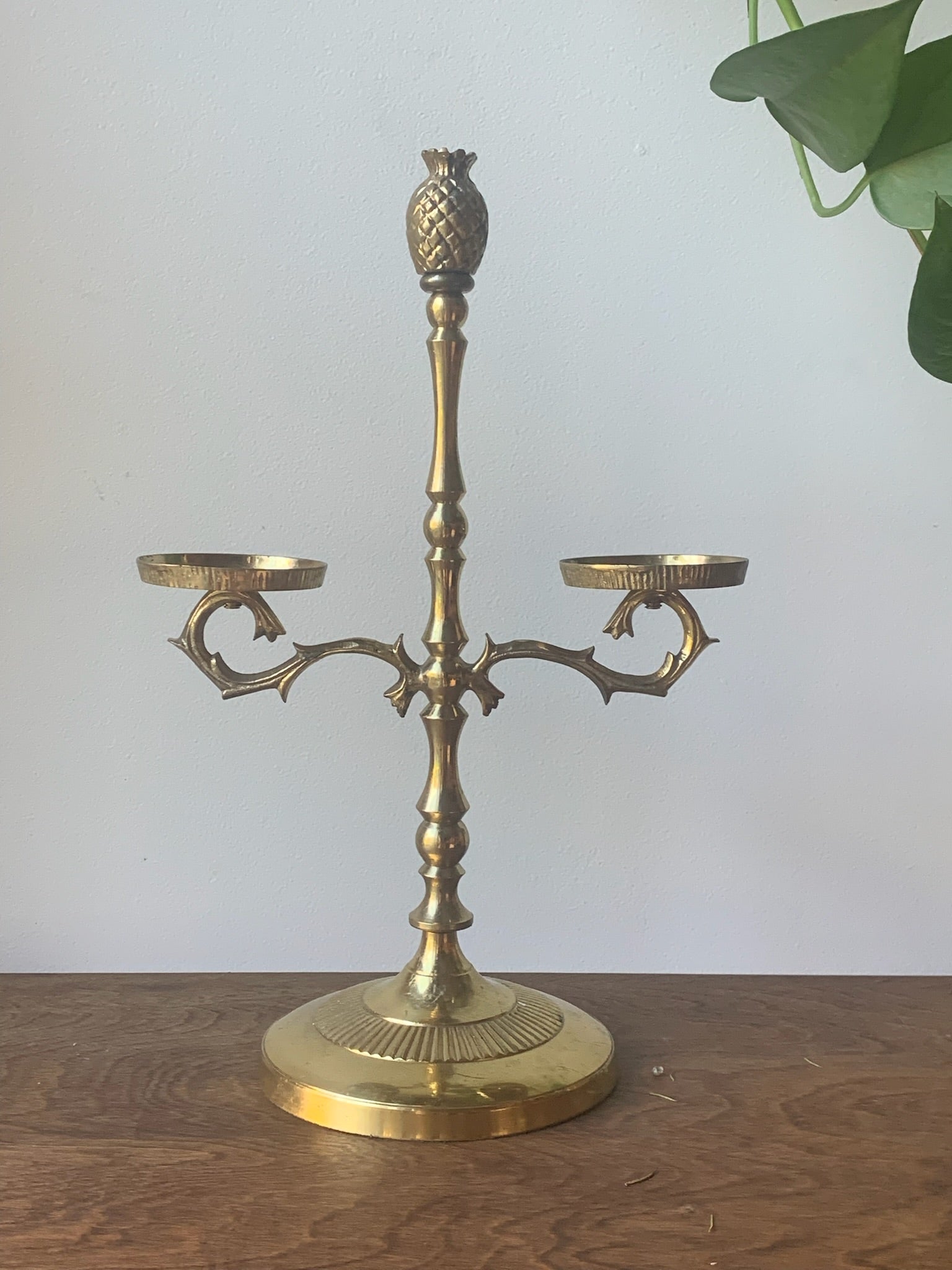 Brass Candlestick Holder - Vintage