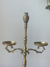 Load image into Gallery viewer, Stunning Vintage Brass Scale Candle Holder