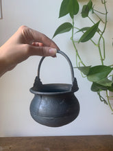 Load image into Gallery viewer, Little Cast Iron Cauldron