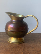 Load image into Gallery viewer, Beautiful Vintage Copper And Brass Pitcher Vase