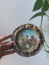 Load image into Gallery viewer, Small Vintage Framed Round Print