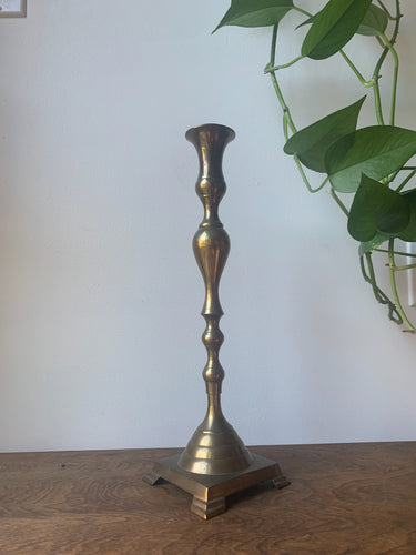 Brass Candlesticks , Brass Candle Holder , Vintage Brass , Boho Wedding,  Sold Individually Found by Foo Foo La La -  Canada