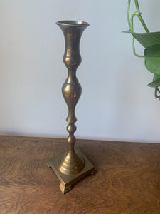 Beautiful Tall Brass Candle Stick